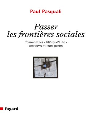 cover image of Passer les frontières sociales
